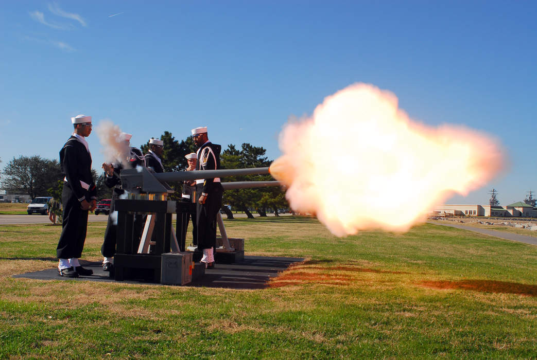 21-gun salute: Most commonly recognized customary gun salute