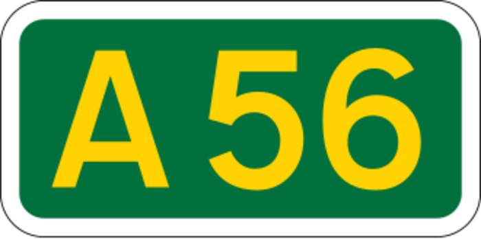 A56 road: Road in England