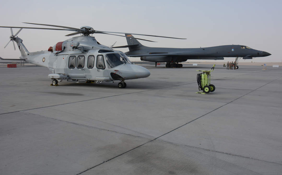 Al Udeid Air Base: Military facility southwest of Doha, Qatar