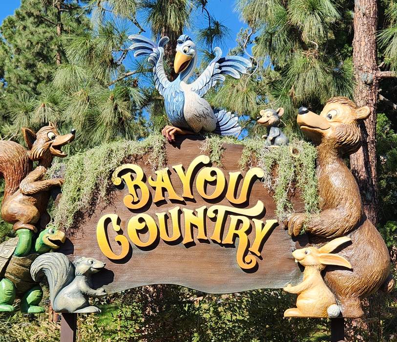 Bayou Country (Disneyland): Themed land at Disneyland