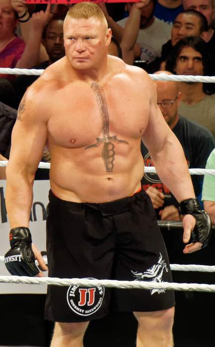 Brock Lesnar: American professional wrestler and former mixed martial artist (born 1977)