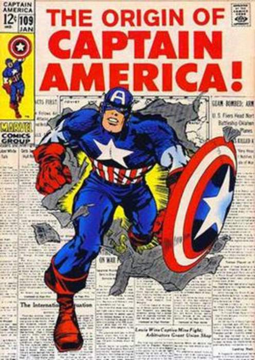 Captain America: Marvel Comics superhero