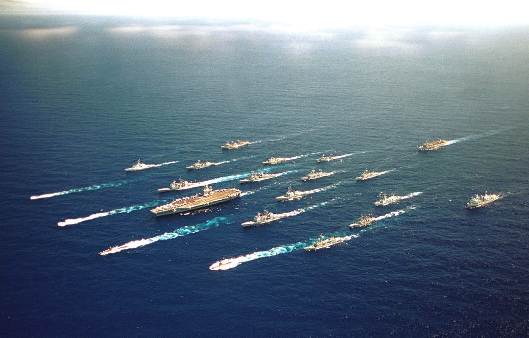 Carrier battle group: Type of naval fleet with an aircraft carrier