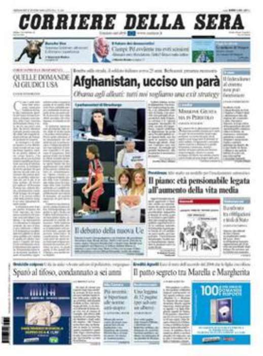 Corriere della Sera: Italian daily newspaper