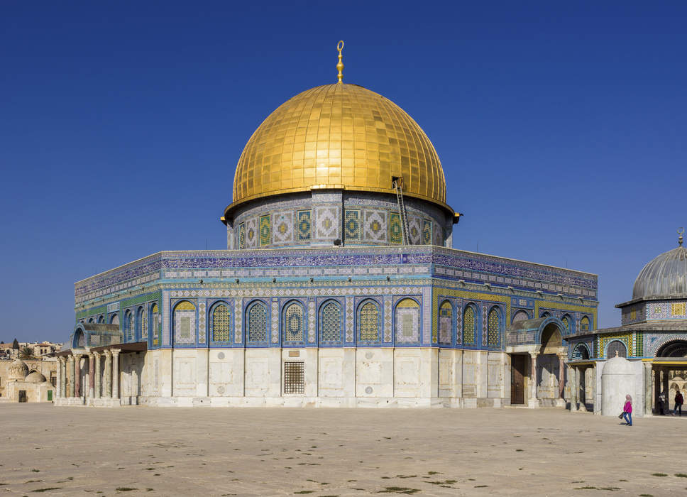 Dome of the Rock: Islamic building in Al-Aqsa, Jerusalem