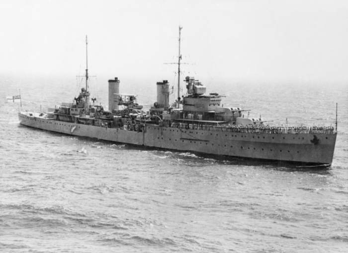 HMAS Sydney (D48): Modified Leander-class cruiser of the Australian Navy