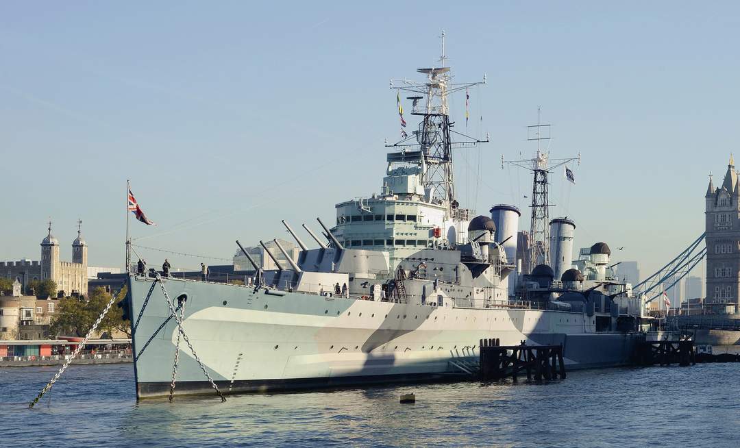 HMS Belfast: British light cruiser
