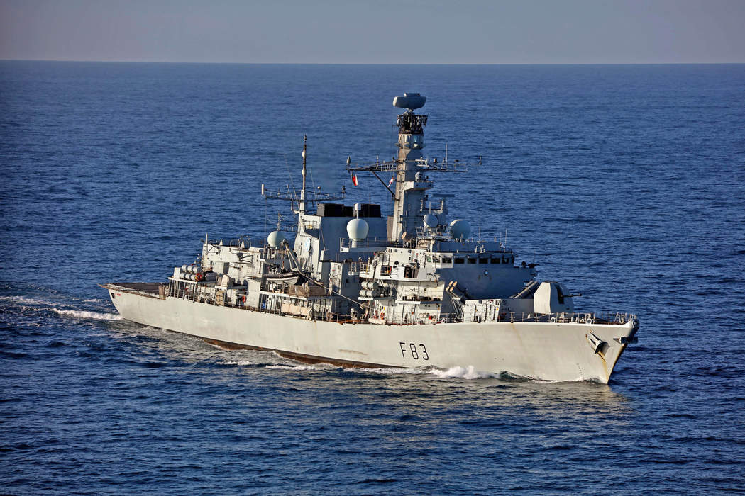 HMS St Albans (F83): 2002 Type 23 or Duke-class frigate of the Royal Navy