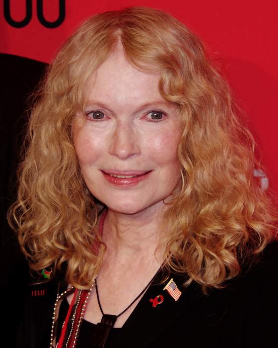 Mia Farrow: American actress (born 1945)