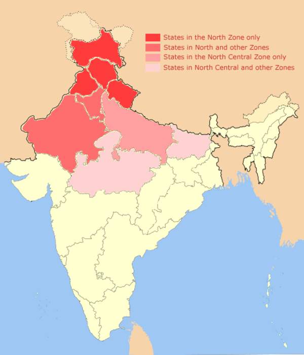 North India: Region of India