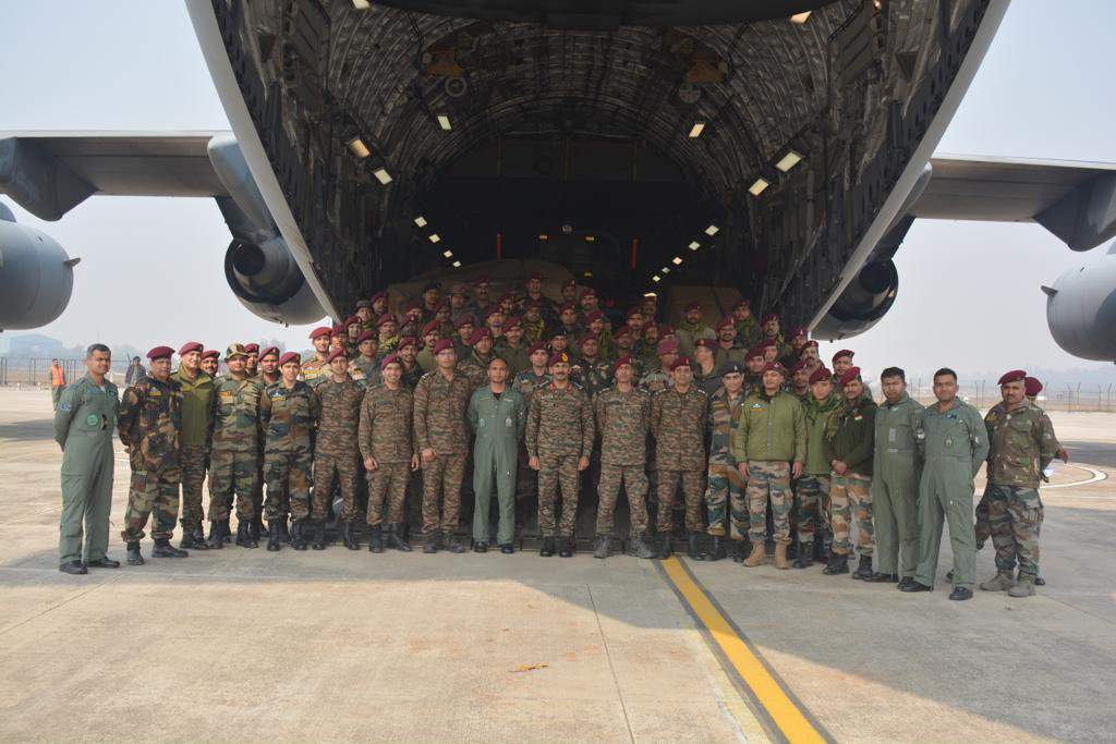 Operation Dost: Search and rescue operation by India
