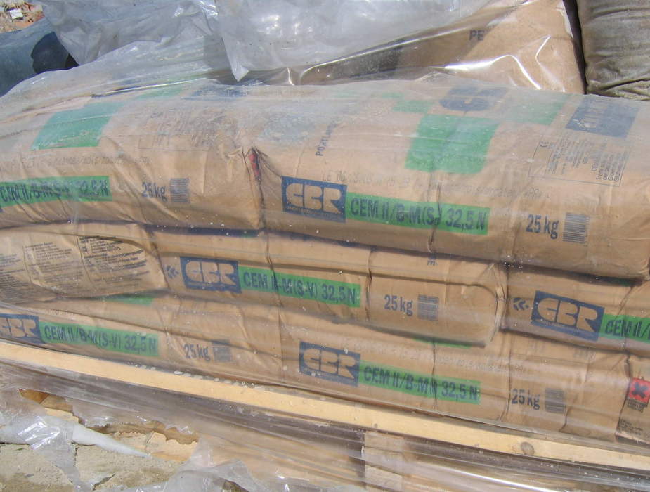 Portland cement: Binder used as basic ingredient of concrete