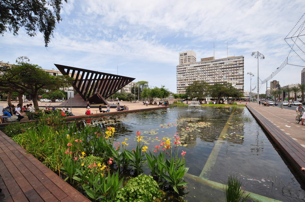 Rabin Square: Public city square in Tel Aviv, Israel