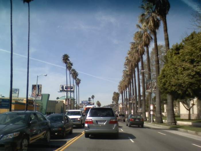 Sunset Boulevard: Road in Los Angeles County, California