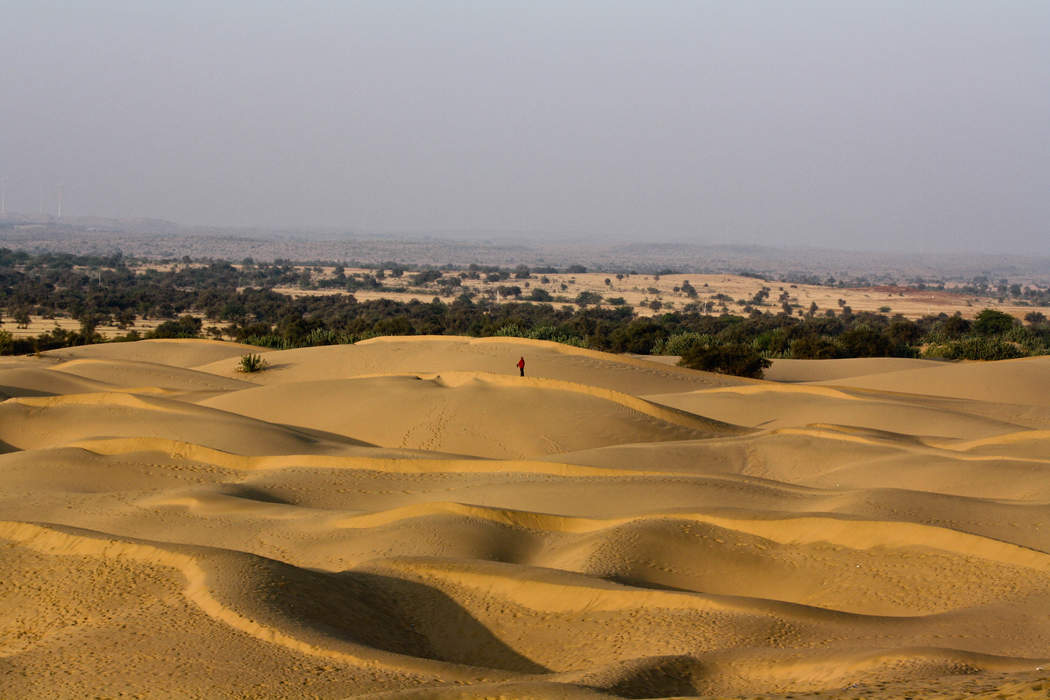 Thar Desert: Arid region in India and Pakistan