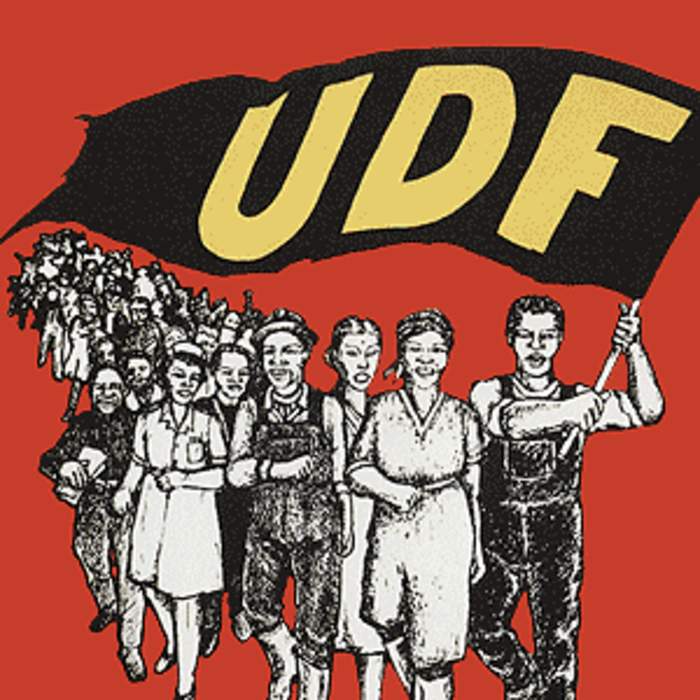 United Democratic Front (South Africa): 1983β1991 anti-apartheid organisation